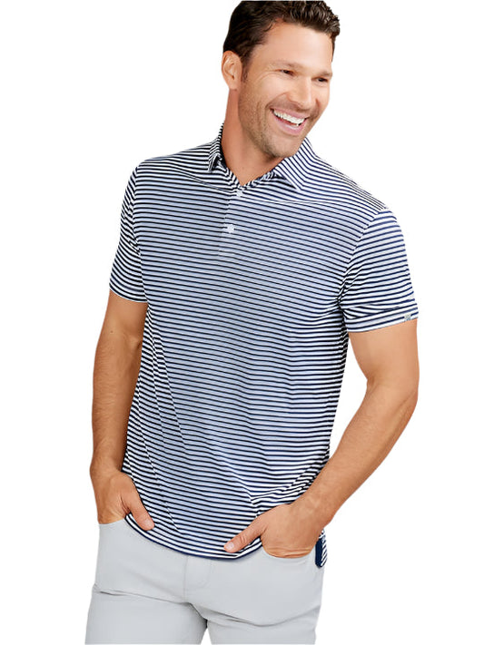 Tasc Men's Cloud Polo - Air Stripe